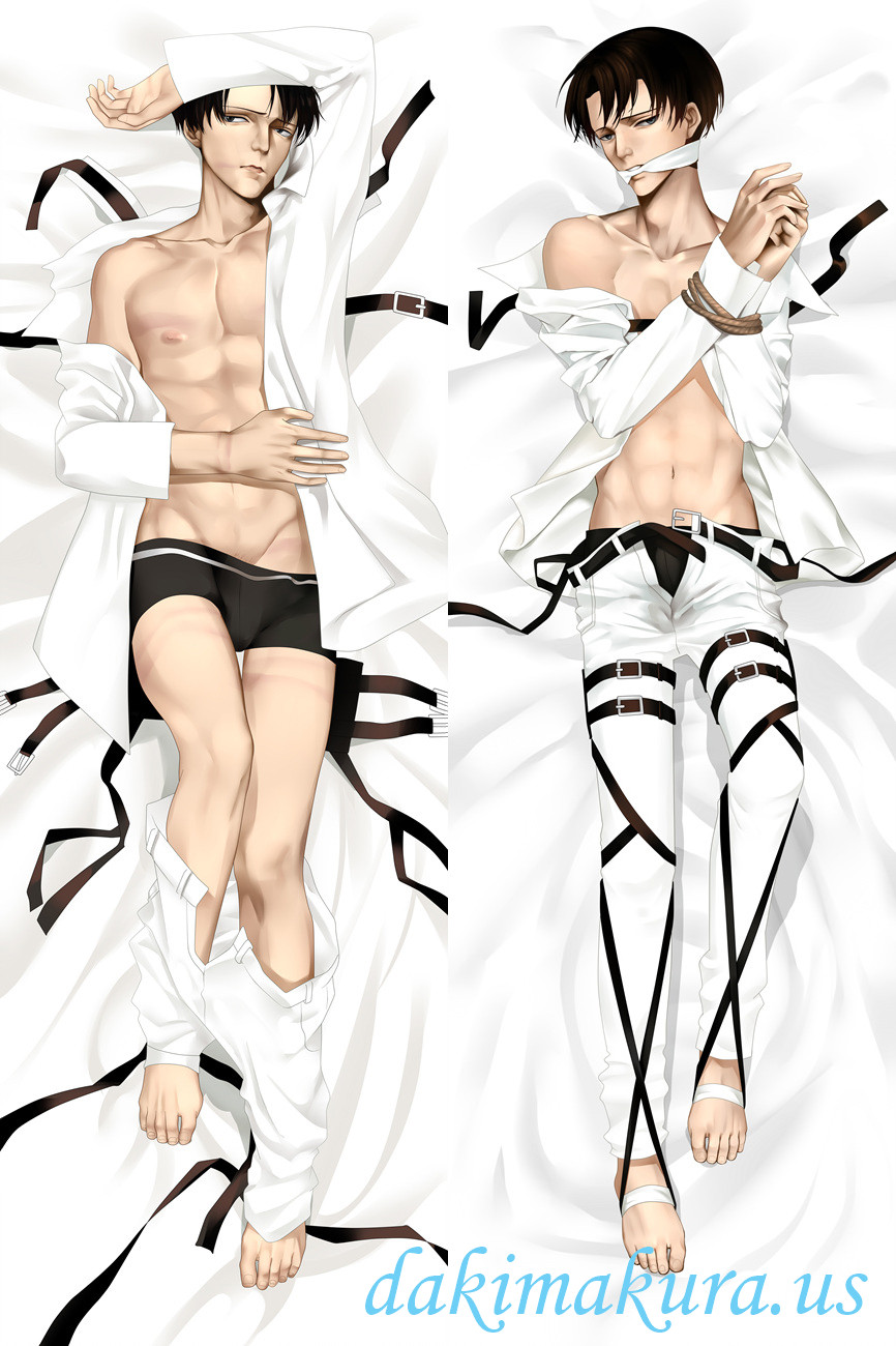 Levi Ackerman - Attack on Titan Male Anime Dakimakura Japanese Hugging Body Pillow Cover